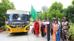 ECIL Donates New Bus to Netra Vidyalaya
