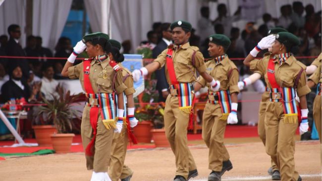 First Time Ever – Visually Challenged Students feat in Republic Day Parade 2019