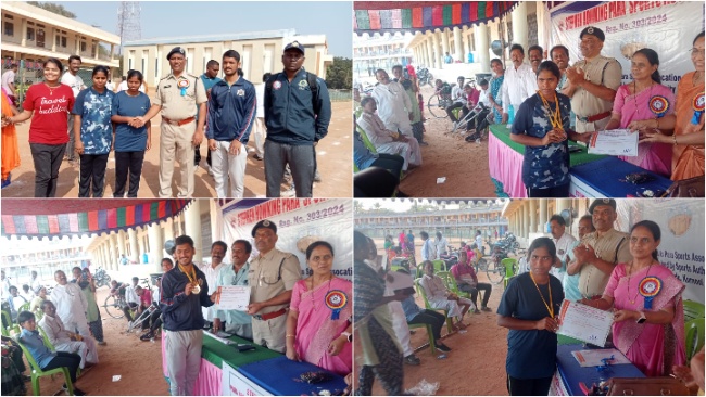 Netra Vidyalaya Shines at NTR District & AP State Para Athletics 2025