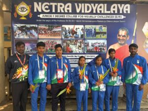 Nethra Vidyalaya Students Shine at Asian Youth Para Games 2025